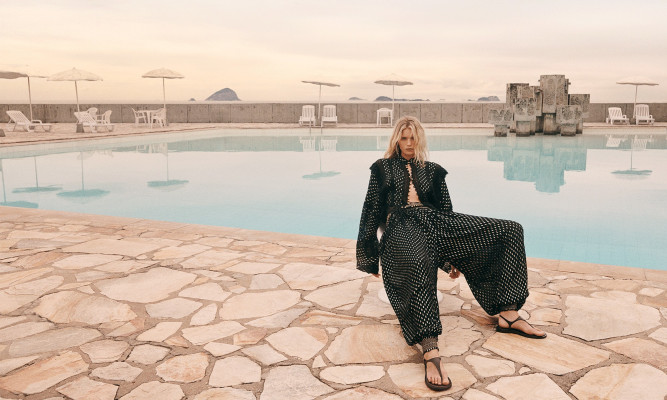 Abbey Lee Kershaw for Zimmerman Swim Summer 2025