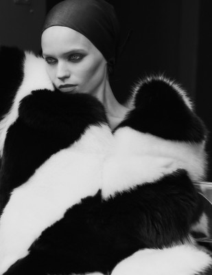 Abbey Lee - Vogue Russia November 2019