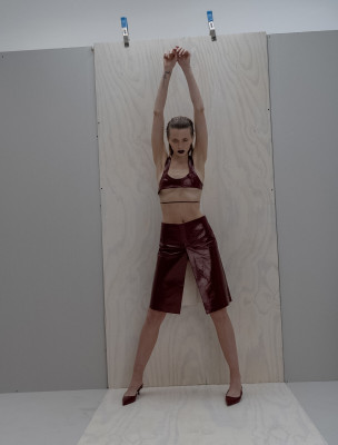 Abbey Lee Kershaw for Document Journal SS24 by Jackie Nickerson