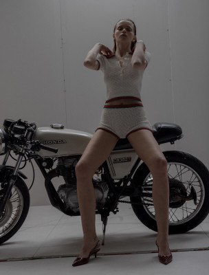 Abbey Lee Kershaw ~ Document Journal SS24 by Jackie Nickerson