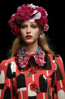 Dolce &amp; Gabbana Spring/Summer 2019 Fashion Show in Milan