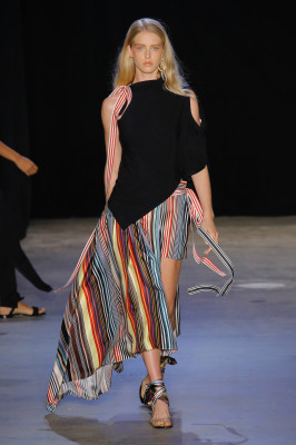 Abby Champion - Monse Spring/Summer Fashion Show in New York
