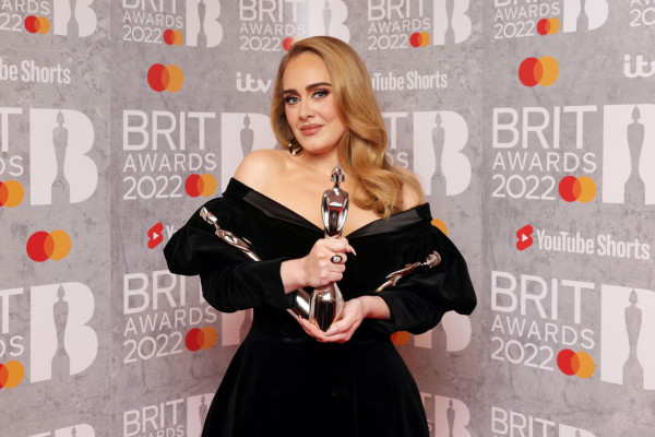 Adele - BRIT Awards in London 02/08/2022