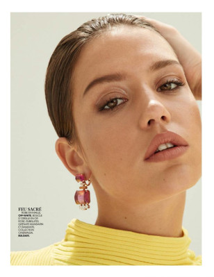 ADELE EXARCOPOULOS in Madame Figaro Magazine, Novemeber 2019