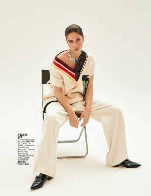 ADELE EXARCOPOULOS in Madame Figaro Magazine, Novemeber 2019