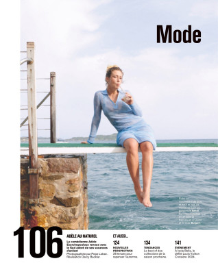 Adele Exarchopoulos ~ Marie Claire France September 2023