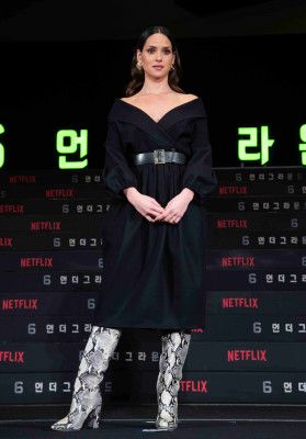 Adria Arjona - &#039;6 Underground&#039; Seoul Press Conference 12/02/2019