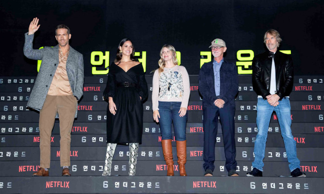 Adria Arjona - &#039;6 Underground&#039; Seoul Press Conference 12/02/2019