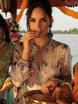 Adria Arjona - Giorgio Armani Beauty &#039;My way&#039; Fragrance (2020)