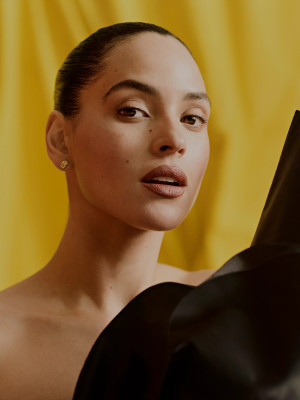 Adria Arjona for Glamour Spain April 2025