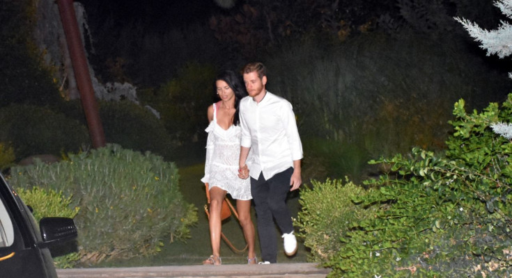 Adriana Lima at a Restaurant for a Dinner in Bodrum, Turkey