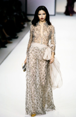 Adriana Lima for Valentino RTW FW 2000