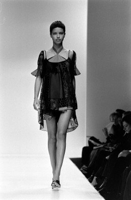 Adriana Lima ~ ISABEL TOLEDO SS 1998 / WWD