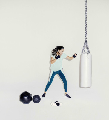 Adriana Lima – Boxes in Puma Campaign, January 2019