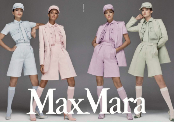 ADRIANA LIMA, JOAN SMALLS, IRINA SHAYK and GIGI HADID for Max Mara Spring/Summer