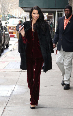 Adriana Lima at ‘The Wendy Williams Show’ in New York