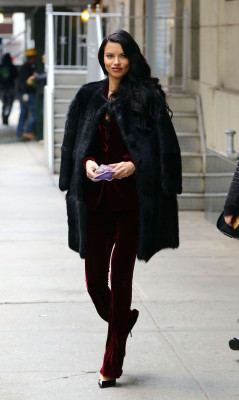 Adriana Lima at ‘The Wendy Williams Show’ in New York