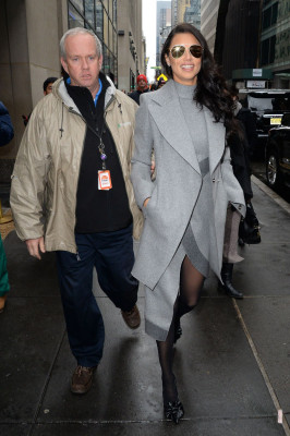 Adriana Lima – Leaving the ‘Today’ Show in NYC