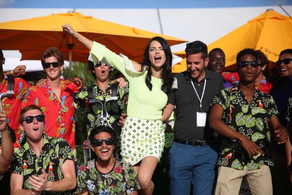 Adriana Lima – Veuve Clicquot Carnival in Miami