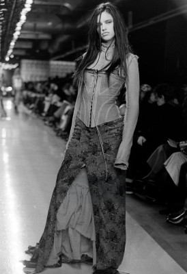 Adriana Lima for Betsey Johnson Fall 1999