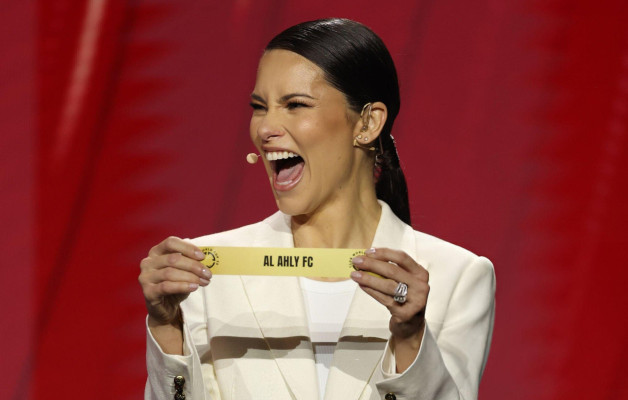 Adriana Lima at the draw FIFA Club World Cup 2025