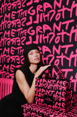 Adriana Lima for Marc Jacobs x Stephen Sprouse