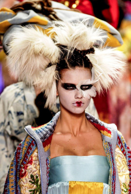 Adriana Lima for John Galliano FW 2002