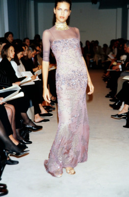 Adriana Lima ~ Vera Wang FW 1998