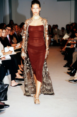 Adriana Lima ~ Vera Wang FW 1998