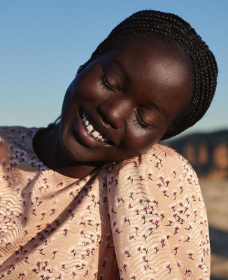 Adut Akech by Derek Henderson for David Jones Store // Spring 2020