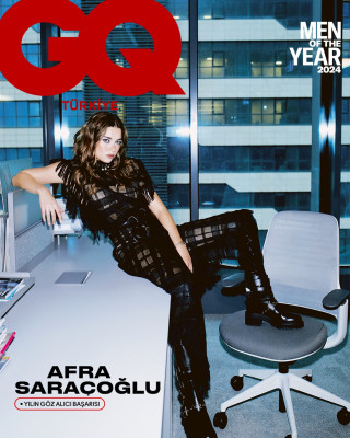 Afra Saracoglu by Can Buyukkalkan for GQ Turkey (2024)