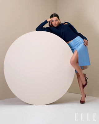 Afra Saracoglu by Hasan Karaarslan for Elle Turkey (2024)