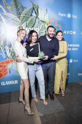 Агата Муцениеце на премии Glamour Influencers Awards 2020 | 03.09.2020