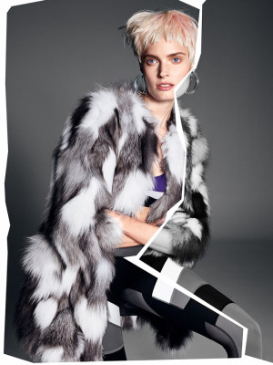 Агнета Хегелунд (Agnete Hegelund) Glamour Italia October 2017