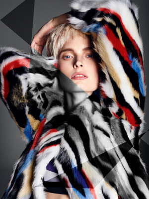Агнета Хегелунд (Agnete Hegelund) Glamour Italia October 2017