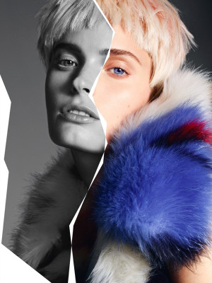 Агнета Хегелунд (Agnete Hegelund) Glamour Italia October 2017