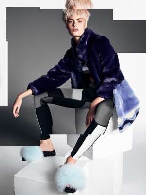 Агнета Хегелунд (Agnete Hegelund) Glamour Italia October 2017