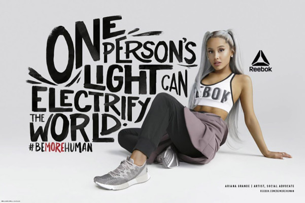 Ariana Grande -  Be More Human Reebok (2018)