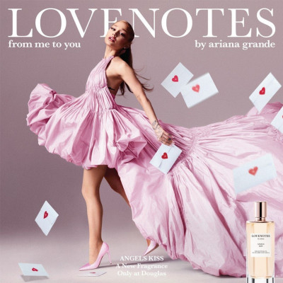 Ariana Grande – Lovenotes Fragrance Ad 2024