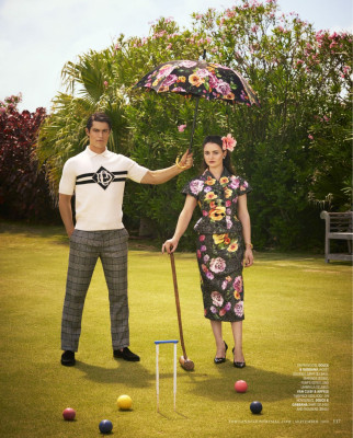 AISLING FRANCOISI in Town &amp; Country Magazine, September 2019