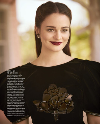AISLING FRANCOISI in Town & Country Magazine, September 2019
