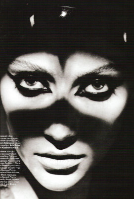Alana Zimmer ~ Vogue Russia January 2009 by Angelo Pennetta