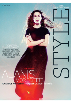 ALANIS MORISSETTE in The Sunday Times Style, April 2020
