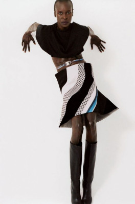 Alek Wek ~ SSAW F/W 2021