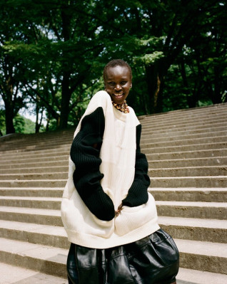 Alek Wek ~ HOW TO SPEND IT SEPTEMBER 2021