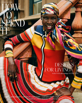 Alek Wek ~ HOW TO SPEND IT SEPTEMBER 2021