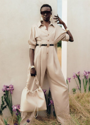 Alek Wek for Other Stories Spring 2024 Campaign