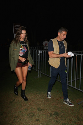 Alessandra Ambrosio – Rolling Stones Concert in Pasadena 08/22/2019