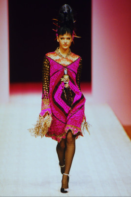 Alessandra Ambrosio ~ Christian Lacroix Haute Couture F/W 1999