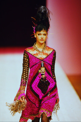 Alessandra Ambrosio ~ Christian Lacroix Haute Couture F/W 1999